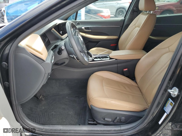 2022 Hyundai Sonata Limited with VIN KMHL34J23NA169938, listed as a Copart auction lot 46823935 with 52,620 mi miles and Non Repairable. Bid and sale history available at carsss.com. Image 7.