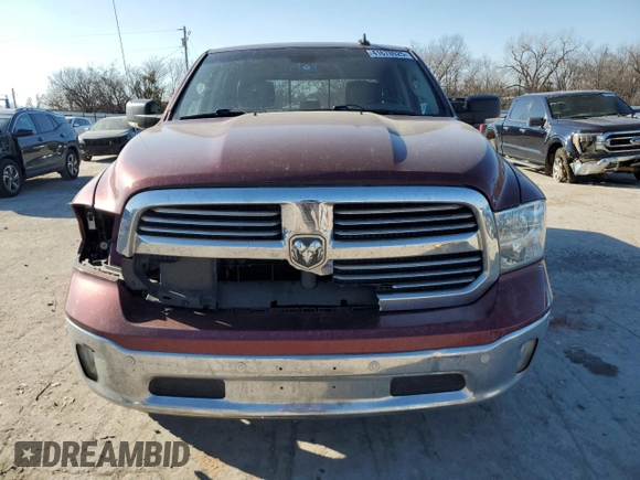 2018 Ram 1500 Big Horn with VIN 3C6RR6LT0JG145890, listed as a Copart auction lot 41678025 with 156,380 mi miles and Salvage title. Bid and sale history available at DreamBid. Image 5.