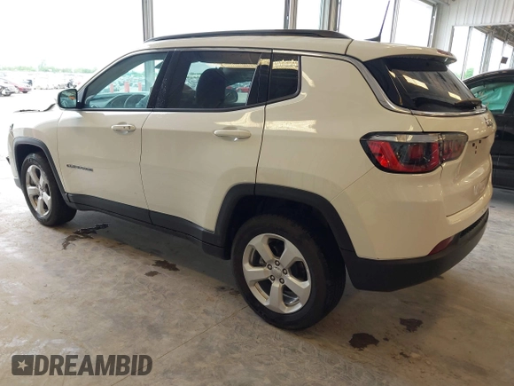2018 Jeep Compass Latitude with VIN 3C4NJCBB3JT502380, listed as a IAAI auction lot 42144953 with Not provided miles and . Bid and sale history available at DreamBid. Image 3.