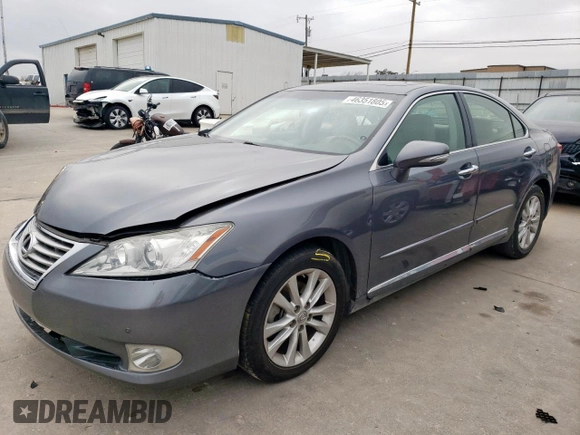 2012 Lexus ES 330 with VIN JTHBK1EG9C2485423, listed as a Copart auction lot 46351805 with 110,043 mi miles and Salvage Title. Bid and sale history available at DreamBid. Image 1.