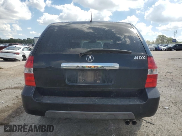 2003 Acura MDX Touring Pkg RES w/Navigation System with VIN 2HNYD18953H515716, listed as a Copart auction lot 70050424 with 192,658 mi miles and Salvage Title. Bid and sale history available at carsss.com. Image 6.