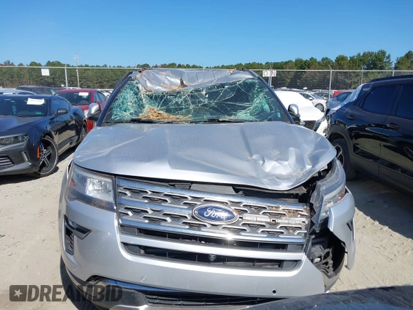 2018 Ford Explorer Limited z VIN 1FM5K7F81JGA16363, wystawiony jako IAAI lot #40659681 z przebiegiem 96 309 mil mil oraz . Historia ofert i sprzedaży dostępna na DreamBid. Obrazek 12.