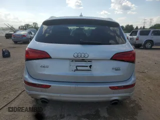 2013 Audi Q5 Premium Plus with VIN WA1LFAFP5DA042177, listed as a Copart auction lot 59809615 with 103,071 mi miles and Salvage title. Bid and sale history available at DreamBid. Image 6.