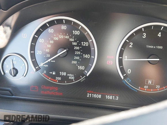 2013 BMW 5 Series 535i xDrive with VIN WBAFU7C51DDU71407, listed as a IAAI auction lot 42233098 with 211,608 mi miles and . Bid and sale history available at DreamBid. Image 15.