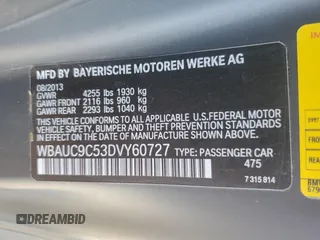 2013 BMW 1 Series 135i z VIN WBAUC9C53DVY60727, wystawiony jako Copart lot #88213475 z przebiegiem 30 316 mil mil oraz Szkoda całkowita • Salvage title. Historia ofert i sprzedaży dostępna na DreamBid. Obrazek 12.