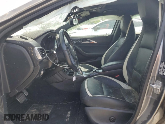 2017 Infiniti QX30 Sport with VIN SJKCH5CP8HA032077, listed as a Copart auction lot 68787934 with 39,072 mi miles and Salvage title. Bid and sale history available at DreamBid. Image 7.