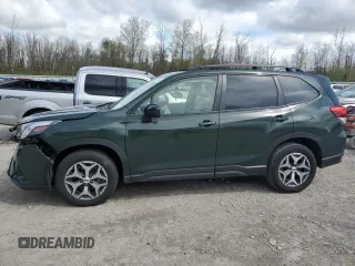 2023 Subaru Forester Premium z VIN JF2SKADCXPH469719, wystawiony jako Copart lot #56318445 z przebiegiem 34 547 mil mil oraz Szkoda całkowita • Salvage title. Historia ofert i sprzedaży dostępna na DreamBid. Obrazek 1.