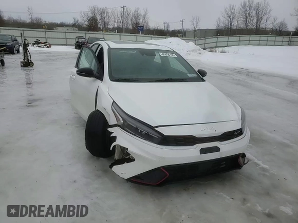 2022 Kia Forte GT with VIN 3KPF44ACXNE474261, listed as a Copart auction lot 45858195 with 0 mi miles and Salvage Title. Bid and sale history available at carsss.com. Image 10.