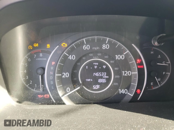 2015 Honda CR-V EX-L with VIN 5J6RM3H71FL010553, listed as a Copart auction lot 77913154 with 146,533 mi miles and Salvage Title. Bid and sale history available at carsss.com. Image 9.