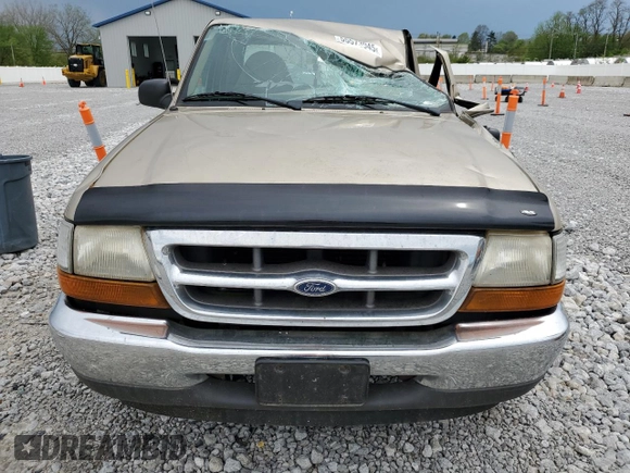 2000 Ford Ranger XL with VIN 1FTYR14V6YPB92418, listed as a Copart auction lot 55573945 with 152,507 mi miles and Salvage Title. Bid and sale history available at DreamBid. Image 5.