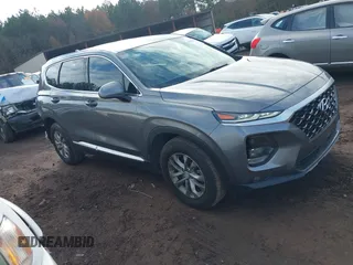 2019 Hyundai Santa Fe SEL Plus z VIN 5NMS33AD6KH046857, wystawiony jako IAAI lot #41083322 z przebiegiem 91 057 mil mil oraz . Historia ofert i sprzedaży dostępna na DreamBid. Obrazek 1.