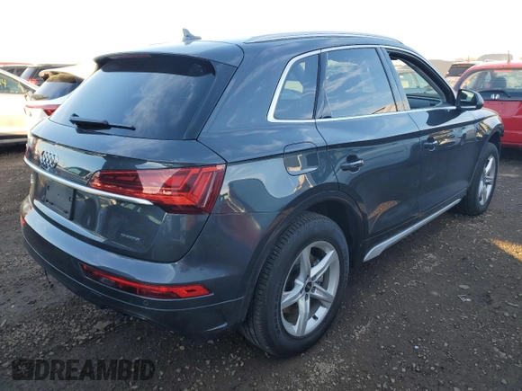 2024 Audi Q5 Premium with VIN WA1ABAFY0R2022982, listed as a Copart auction lot 79828544 with 3,711 mi miles and Salvage Title. Bid and sale history available at carsss.com. Image 3.