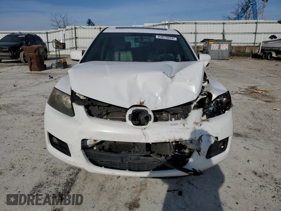 2007 Mazda CX-7 Touring with VIN JM3ER293170125546, listed as a Copart auction lot 84879244 with 160,664 mi miles and Salvage Title. Bid and sale history available at carsss.com. Image 5.