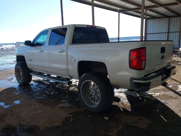 2017 Chevrolet Silverado 1500 High Country with VIN 3GCUKTEJ7HG136177, listed as a IAAI auction lot 41275183 with 163,380 mi miles. Bid and sale history available at carsss.com. Image 3.