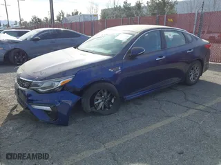 2019 Kia Optima LX with VIN 5XXGT4L36KG344839, listed as a IAAI auction lot 41399595 with 71,007 mi miles. Bid and sale history available at carsss.com. Image 20.