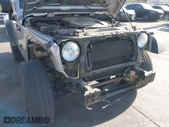 2017 Jeep Wrangler Sport with VIN 1C4GJWAG0HL621498, listed as a IAAI auction lot 42494667 with 92,284 mi miles and . Bid and sale history available at DreamBid. Image 6.