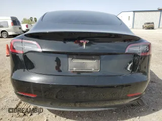 2022 Tesla Model 3 with VIN 5YJ3E1EA0NF287838, listed as a Copart auction lot 47785355 with 54,116 mi miles and Salvage Title. Bid and sale history available at DreamBid. Image 6.