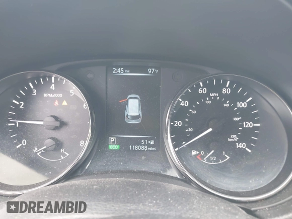 2017 Nissan Rogue S с VIN KNMAT2MV6HP516380, выставлен на аукционе IAAI как лот 42626110 с пробегом 118 088 миль миль и . История ставок и продаж доступна на DreamBid. Изображение 7.