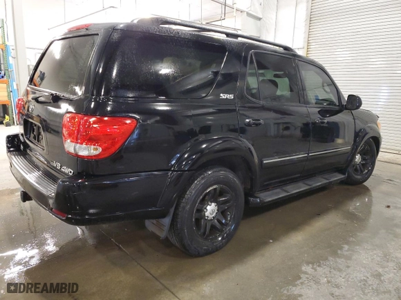 2006 Toyota Sequoia SR5 with VIN 5TDBT44A86S276782, listed as a Copart auction lot 50921865 with 207,811 mi miles and Clean Title. Bid and sale history available at carsss.com. Image 3.