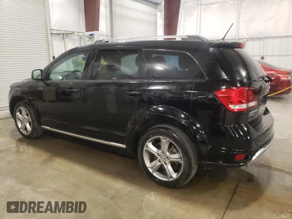 2017 Dodge Journey Crossroad Plus with VIN 3C4PDDGG9HT706315, listed as a Copart auction lot 58786765 with 34,677 mi miles and Salvage title. Bid and sale history available at DreamBid. Image 2.