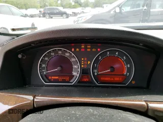 2008 BMW 7 Series 750Li with VIN WBAHN835X8DT84705, listed as a Copart auction lot 67658184 with 191,868 mi miles and Salvage Title. Bid and sale history available at carsss.com. Image 9.