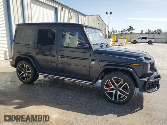 2019 Mercedes-Benz G 63 AMG with VIN WDCYC7HJ6KX323702, listed as a Copart auction lot 46413425 with Not Provided miles and Salvage Title. Bid and sale history available at DreamBid. Image 4.