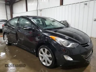 2013 Hyundai Elantra GLS z VIN KMHDH4AE7DU859883, wystawiony jako Copart lot #58296965 z przebiegiem 134 846 mil mil oraz Szkoda całkowita • Salvage title. Historia ofert i sprzedaży dostępna na DreamBid. Obrazek 4.