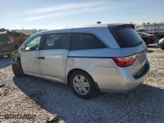 2013 Honda Odyssey LX with VIN 5FNRL5H24DB028814, listed as a Copart auction lot 77693024 with 149,421 mi miles and Salvage Title. Bid and sale history available at carsss.com. Image 2.