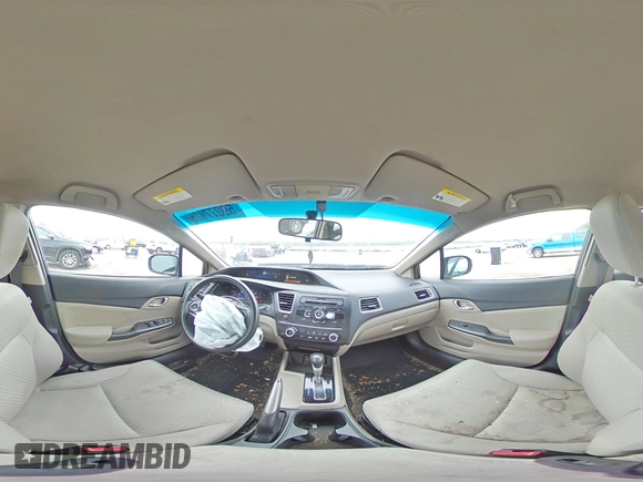 2015 Honda Civic LX with VIN 19XFB2F55FE277908, listed as a Copart auction lot 59077815 with 115,365 mi miles and Salvage title. Bid and sale history available at DreamBid. Image 15.