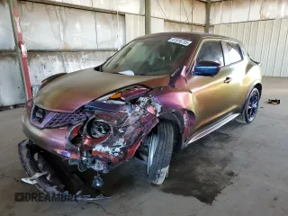 2016 Nissan Juke SL with VIN JN8AF5MRXGT602412, listed as a Copart auction lot 41916735 with 65,995 mi miles and Salvage Title. Bid and sale history available at carsss.com. Image 1.