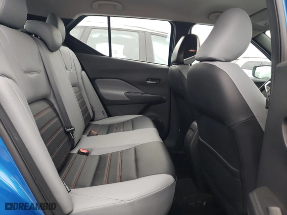 2023 Nissan Kicks SR with VIN 3N1CP5DV6PL569107, listed as a Copart auction lot 47650765 with 28,745 mi miles and Salvage Title. Bid and sale history available at carsss.com. Image 11.
