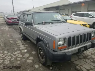 2000 Jeep Cherokee Police with VIN 1J4FF48S8YL181942, listed as a Copart auction lot 80325244 with 153,497 mi miles and Salvage Title. Bid and sale history available at carsss.com. Image 12.