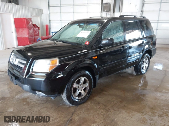 2007 Honda Pilot EX-L z VIN 2HKYF18507H505346, wystawiony jako IAAI lot #42222107 z przebiegiem 171 732 mil mil oraz . Historia ofert i sprzedaży dostępna na DreamBid. Obrazek 2.
