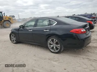 2013 Infiniti M z VIN JN1BY1AP8DM514263, wystawiony jako Copart lot #52756375 z przebiegiem Nie podano mil oraz Szkoda całkowita • Salvage title. Historia ofert i sprzedaży dostępna na DreamBid. Obrazek 2.