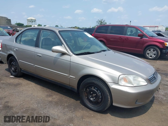 2000 Honda Civic EX z VIN 1HGEJ8647YL033973, wystawiony jako IAAI lot #42465298 z przebiegiem 116 154 mil mil oraz . Historia ofert i sprzedaży dostępna na DreamBid. Obrazek 1.
