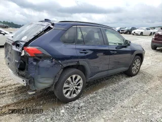 2022 Toyota RAV4 XLE Premium with VIN JTMC1RFV7ND087414, listed as a Copart auction lot 60844905 with 90,232 mi miles and Salvage title. Bid and sale history available at DreamBid. Image 3.