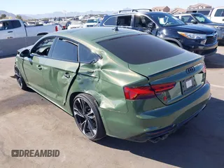 2023 Audi S5 Sportback Premium Plus z VIN WAUB4CF56PA007375, wystawiony jako IAAI lot #41630832 z przebiegiem 23 668 mil mil oraz . Historia ofert i sprzedaży dostępna na DreamBid. Obrazek 3.