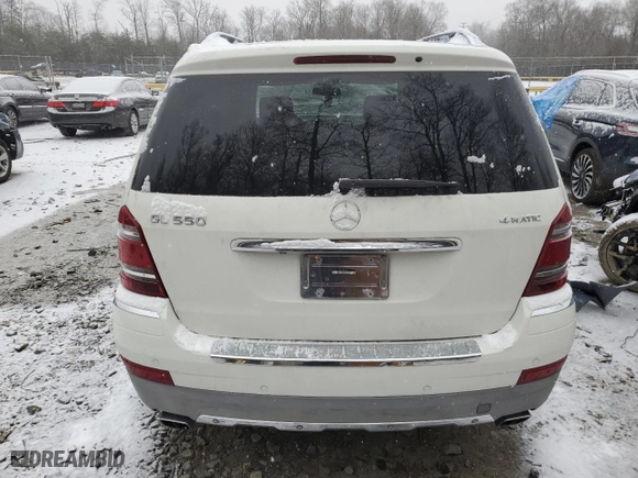 2008 Mercedes-Benz GL-Class 5.5L with VIN 4JGBF86E78A335539, listed as a Copart auction lot 46166555 with 184,228 mi miles and Salvage Title. Bid and sale history available at carsss.com. Image 6.