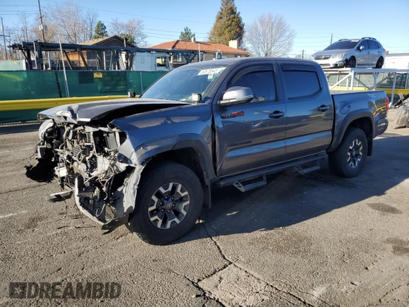 2017 Toyota Tacoma SR5 with VIN 5TFCZ5AN3HX116404, listed as a Copart auction lot 50578545 with 82,730 mi miles and Salvage Title. Bid and sale history available at carsss.com. Image 1.