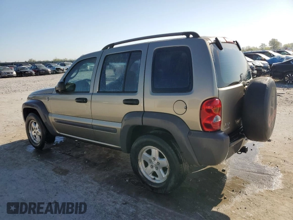 2004 Jeep Liberty Sport with VIN 1J4GL48K34W250008, listed as a Copart auction lot 53067095 with 161,266 mi miles and Salvage Title. Bid and sale history available at DreamBid. Image 2.