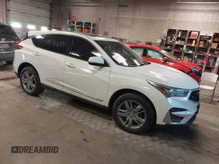 2019 Acura RDX w/Advance Pkg with VIN 5J8TC2H72KL016172, listed as a IAAI auction lot 41542639 with 105,104 mi miles. Bid and sale history available at carsss.com. Image 1.