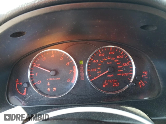 2005 Mazda 6 Sport S with VIN 1YVHP80D855M02983, listed as a Copart auction lot 48701615 with 317,234 mi miles and Salvage Title. Bid and sale history available at DreamBid. Image 9.