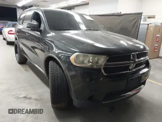 2011 Dodge Durango Crew with VIN 1D4RD4GG2BC729899, listed as a IAAI auction lot 41414720 with 209,281 mi miles and . Bid and sale history available at DreamBid. Image 1.