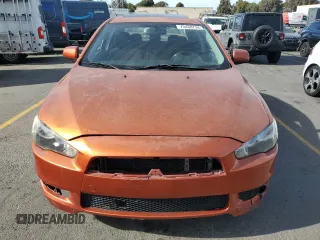2009 Mitsubishi Lancer GTS with VIN JA3AU86W19U026176, listed as a Copart auction lot 75438734 with 95,565 mi miles and Clean Title. Bid and sale history available at carsss.com. Image 5.