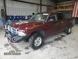 2001 Dodge Dakota Sport z VIN 1B7HG2AN11S329168, wystawiony jako Copart lot #57429795 z przebiegiem 212 286 mil mil oraz Szkoda całkowita • Salvage title. Historia ofert i sprzedaży dostępna na DreamBid. Obrazek 1.