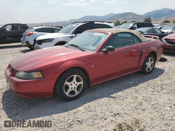 2003 Ford Mustang Deluxe with VIN 1FAFP44493F401306, listed as a Copart auction lot 65982655 with 117,513 mi miles and Clean title. Bid and sale history available at DreamBid. Image 1.