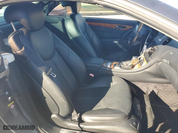 2008 Mercedes-Benz SL-Class V8 with VIN WDBSK71F98F141543, listed as a Copart auction lot 87600215 with 0 mi miles and Salvage Title. Bid and sale history available at carsss.com. Image 10.