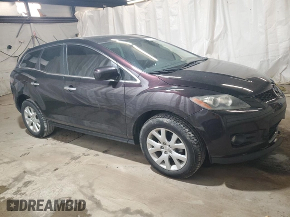 2008 Mazda CX-7 Sport with VIN JM3ER293480213086, listed as a Copart auction lot 53843235 with 101,842 mi miles and Salvage Title. Bid and sale history available at carsss.com. Image 4.