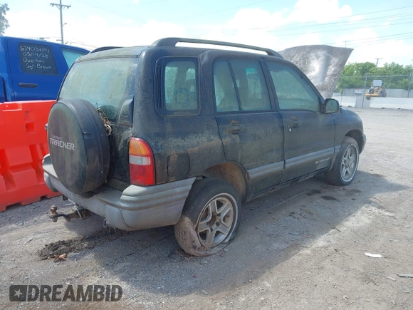 2003 Chevrolet Tracker with VIN 2CNBJ134X36921126, listed as a IAAI auction lot 42536787 with 199,063 mi miles and . Bid and sale history available at DreamBid. Image 4.