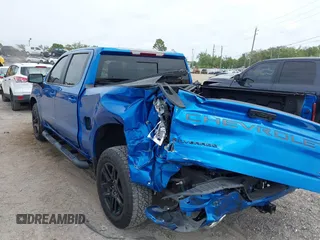 2023 Chevrolet Silverado 1500 RST with VIN 1GCUDEED9PZ188313, listed as a IAAI auction lot 41869940 with 27,342 mi miles and . Bid and sale history available at DreamBid. Image 3.